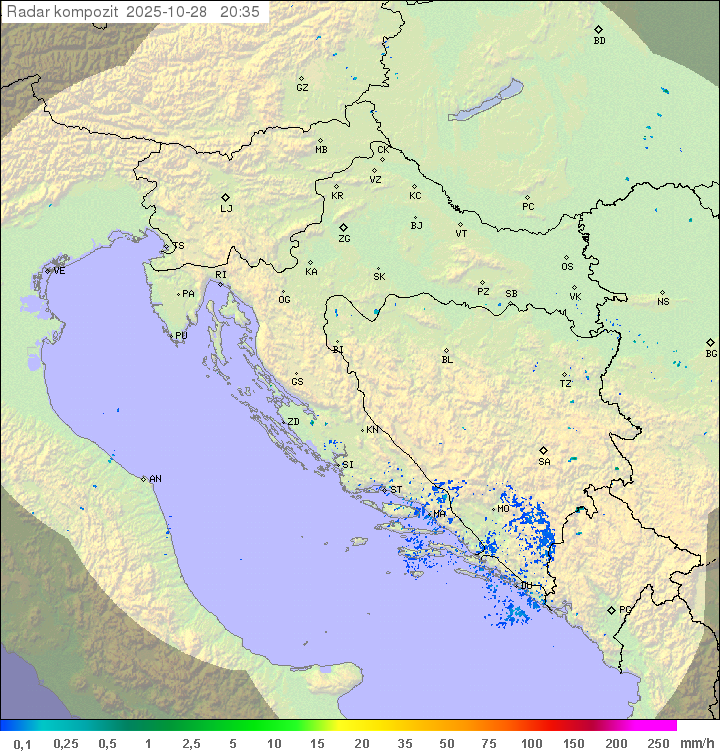 Padavine Hrvaška