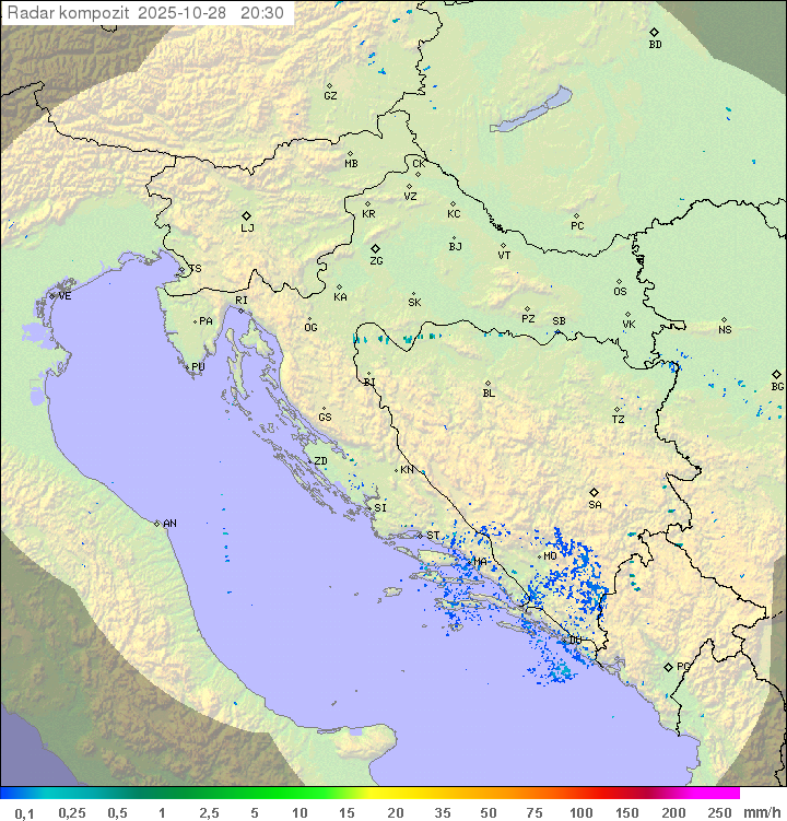 Padavine Hrvaška