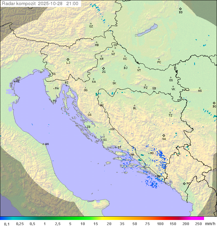Padavine Hrvaška