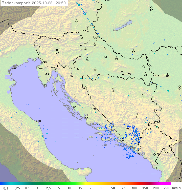 Padavine Hrvaška