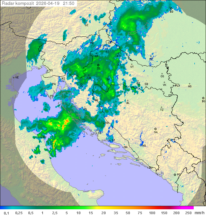 Niederschlag Kroatien