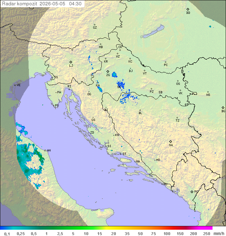 Padavine Hrvaška