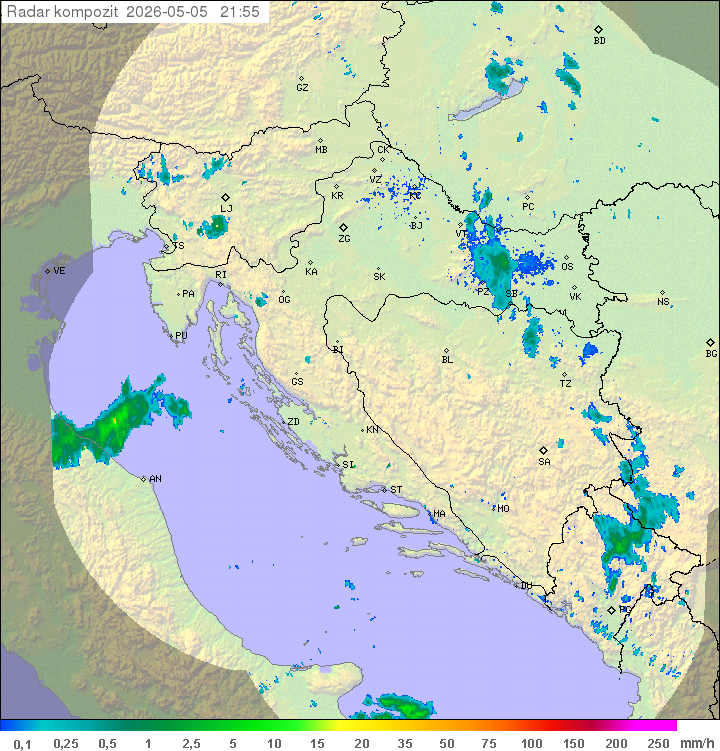 Padavine Hrvaška