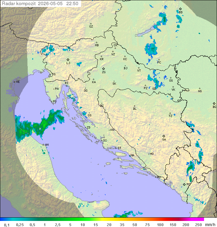 Padavine Hrvaška