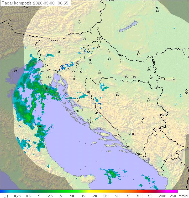Padavine Hrvaška