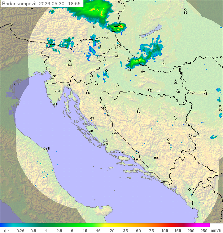 Padavine Hrvaška