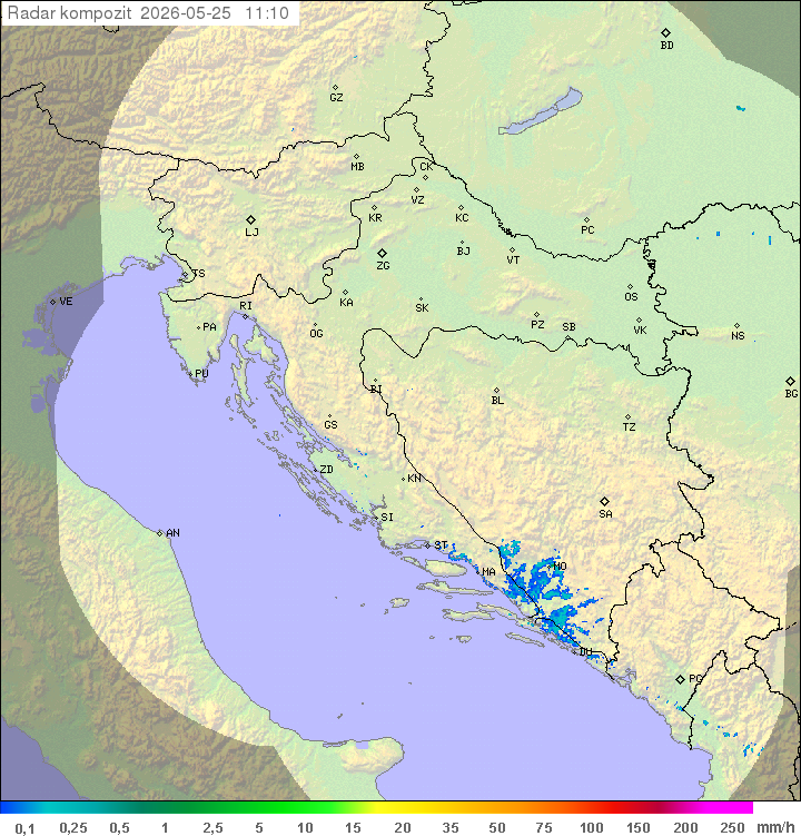 Padavine Hrvaška