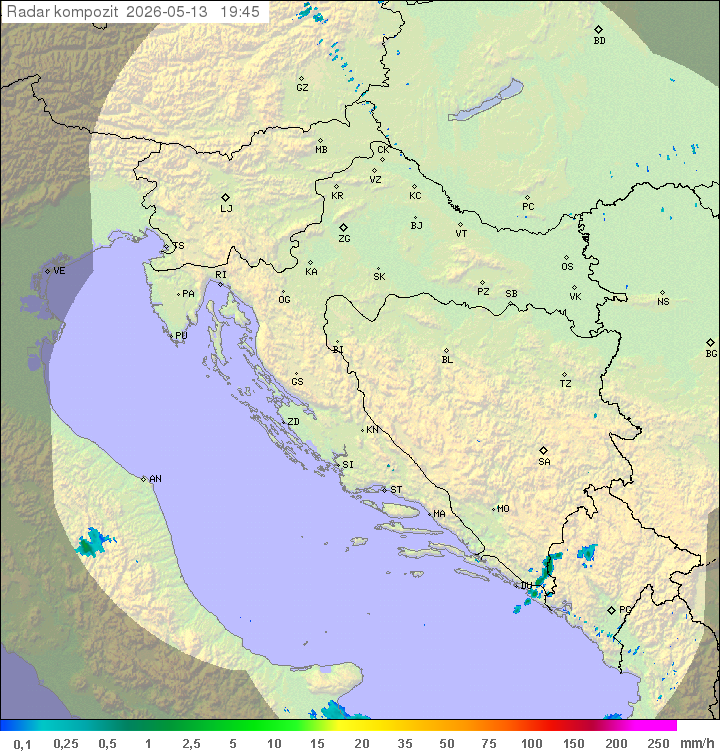 Padavine Hrvaška