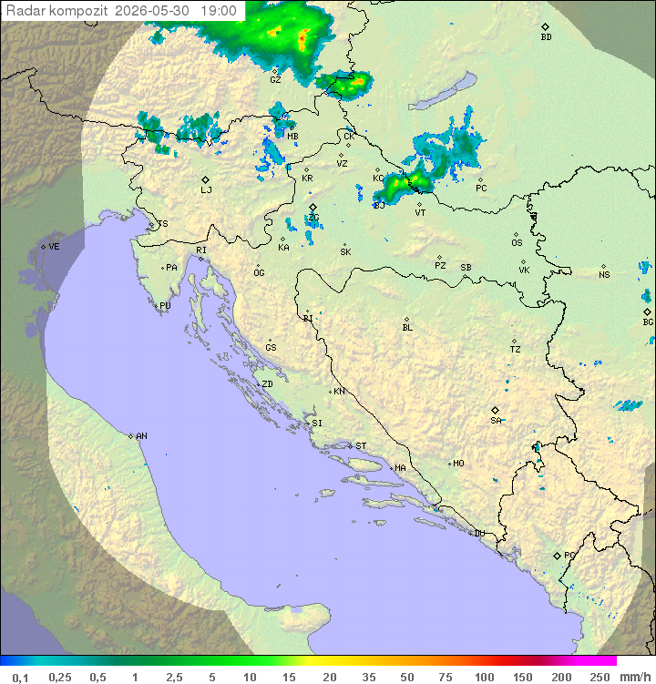 Padavine Hrvaška