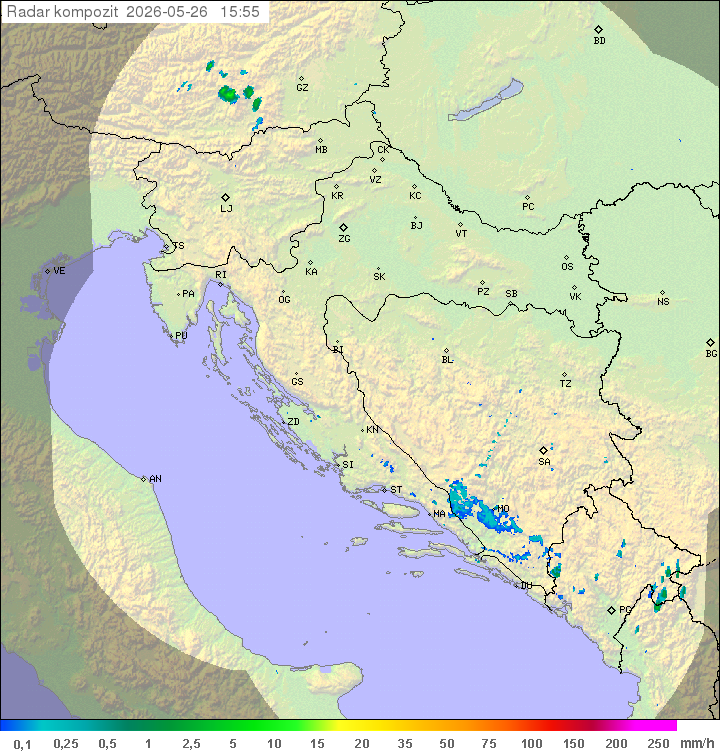 Padavine Hrvaška