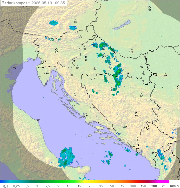 Padavine Hrvaška