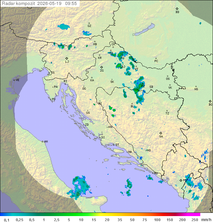 Padavine Hrvaška