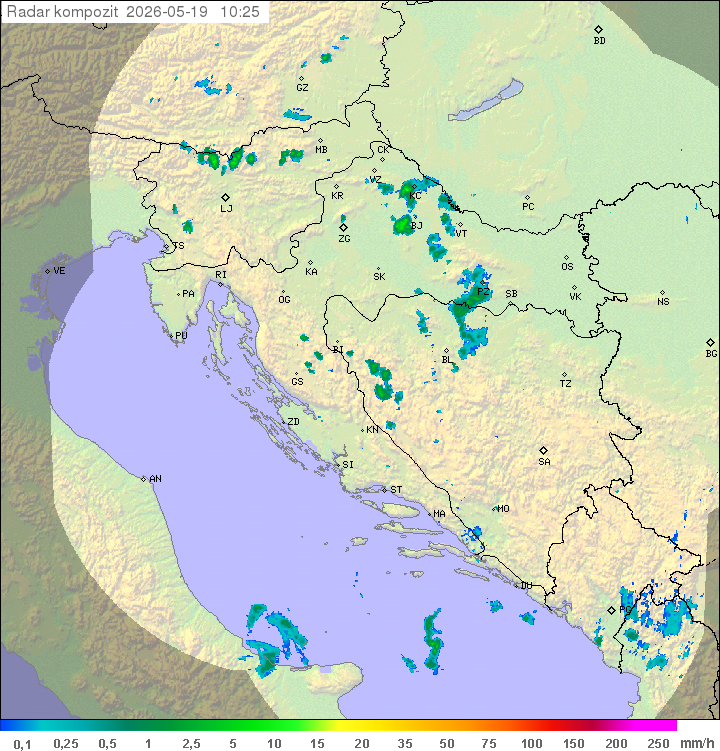 Padavine Hrvaška