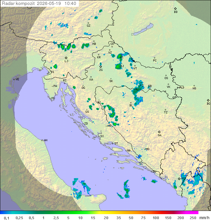 Padavine Hrvaška