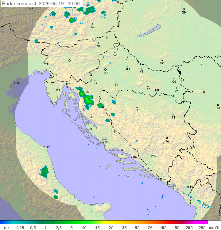 Padavine Hrvaška