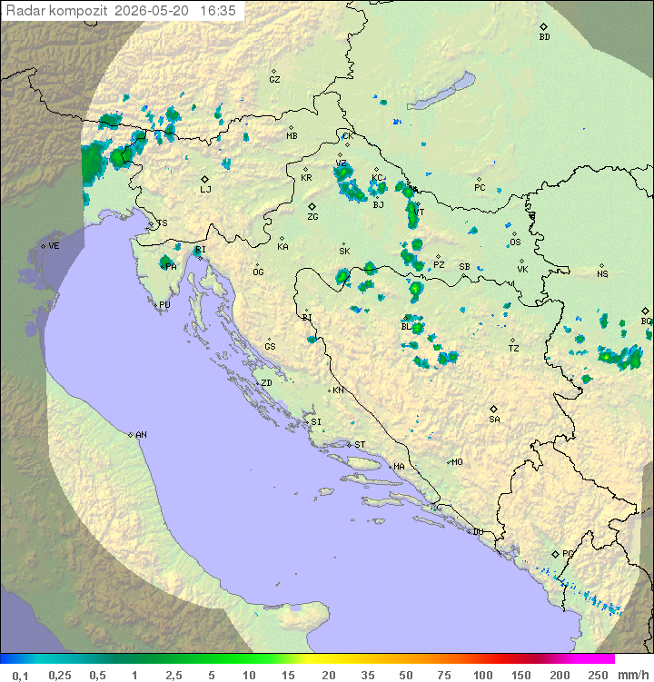 Padavine Hrvaška