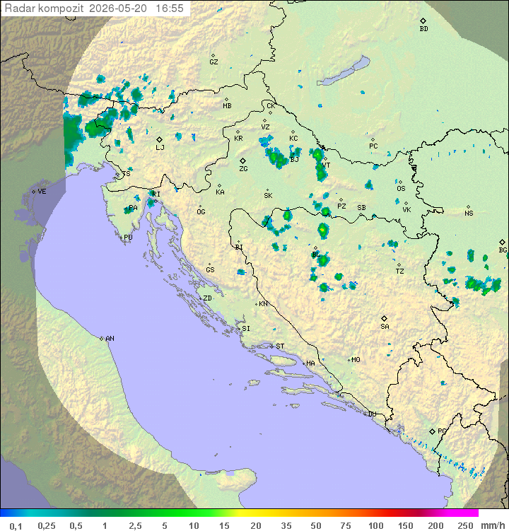 Padavine Hrvaška