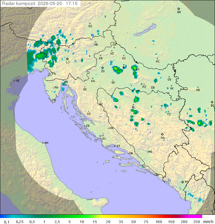 Padavine Hrvaška