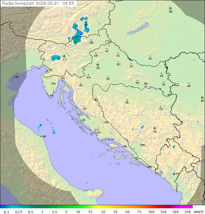 Padavine Hrvaška