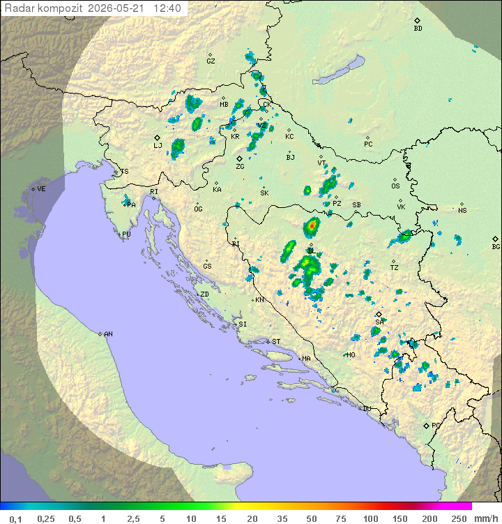 Padavine Hrvaška