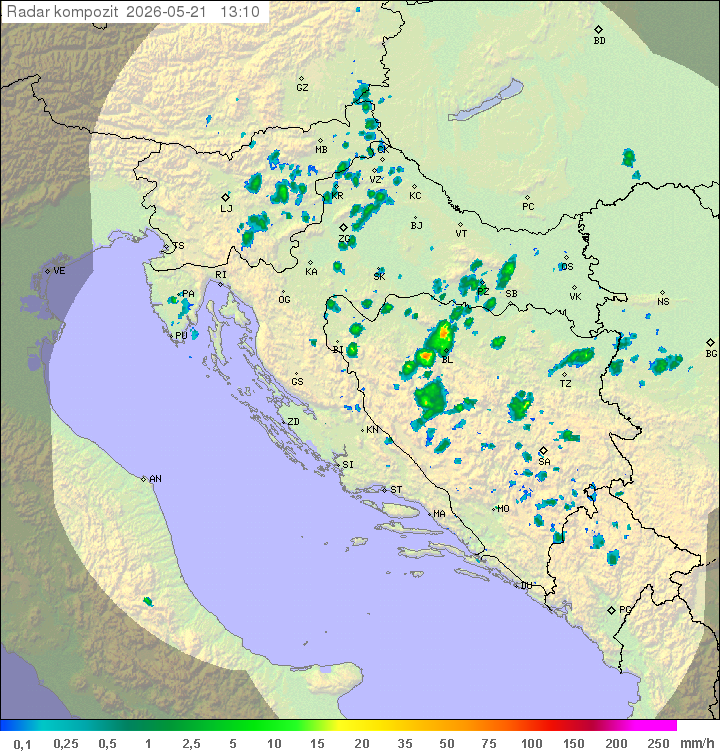 Padavine Hrvaška
