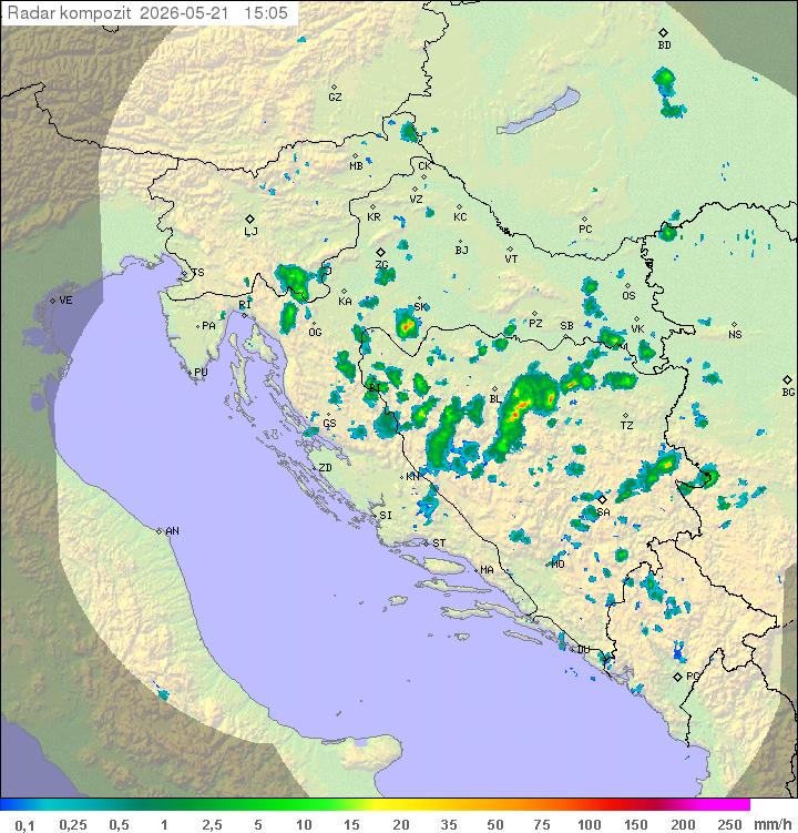 Padavine Hrvaška