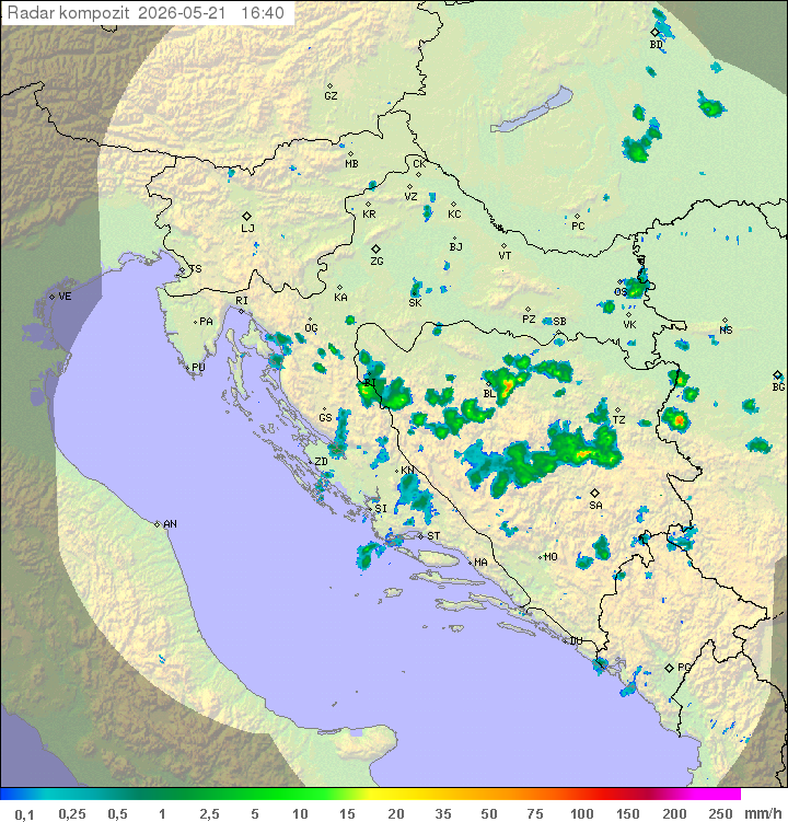 Padavine Hrvaška