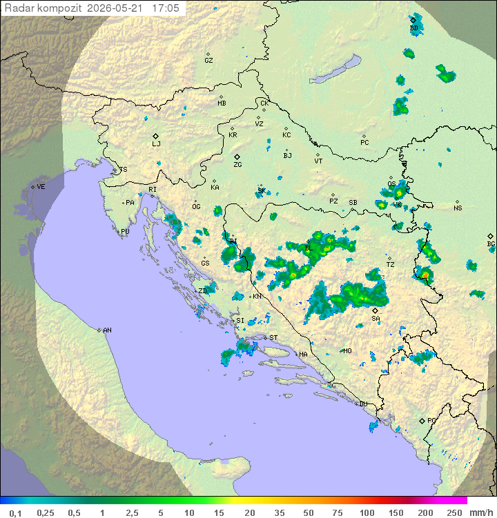 Padavine Hrvaška