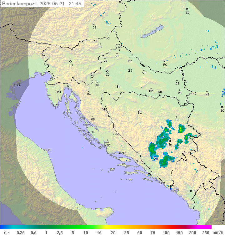 Padavine Hrvaška