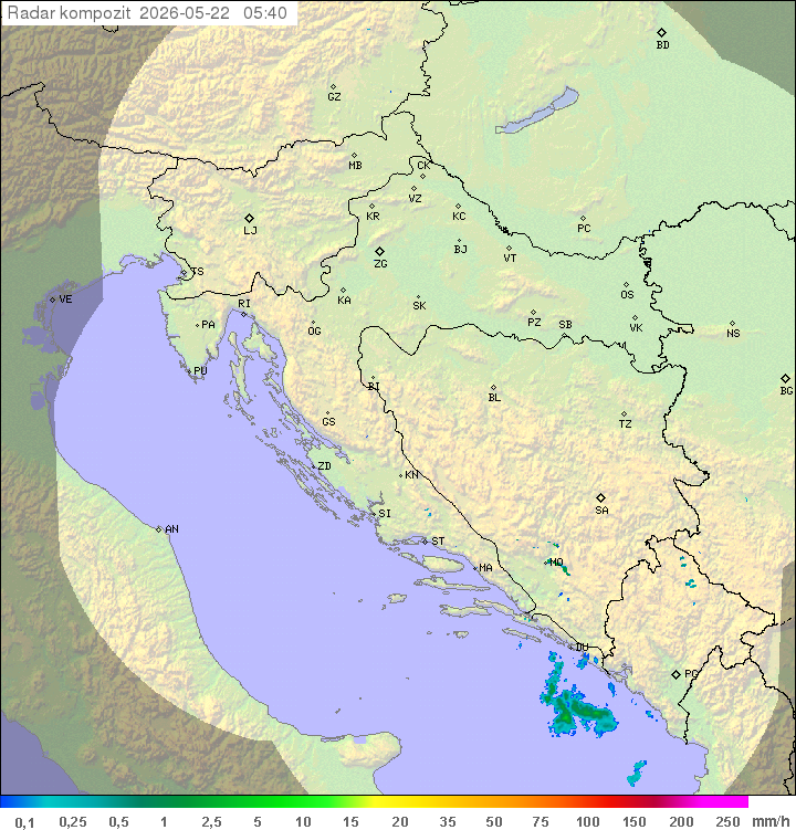 Padavine Hrvaška