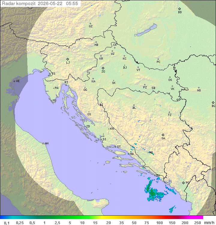 Padavine Hrvaška
