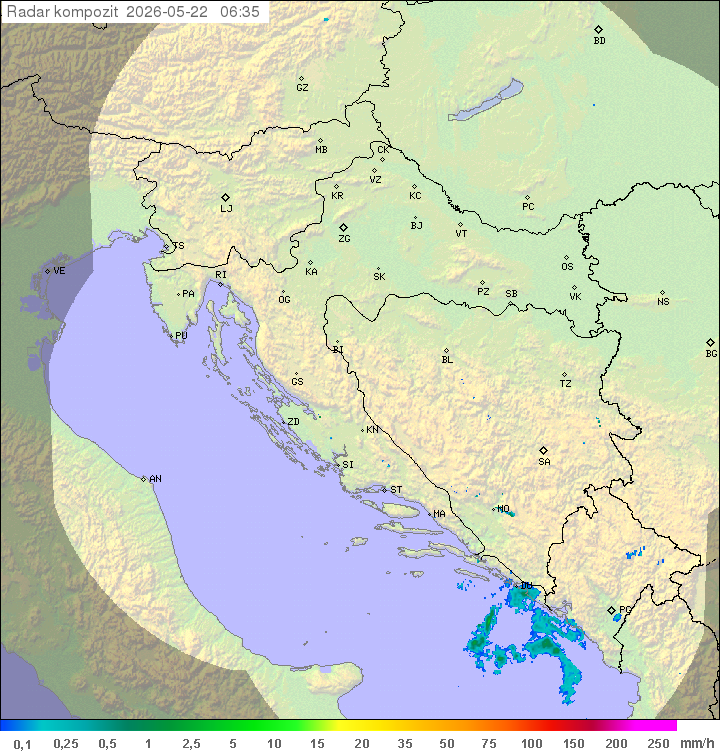 Padavine Hrvaška
