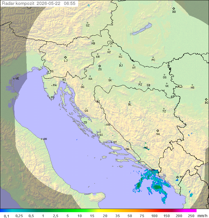 Padavine Hrvaška