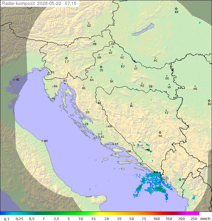 Padavine Hrvaška