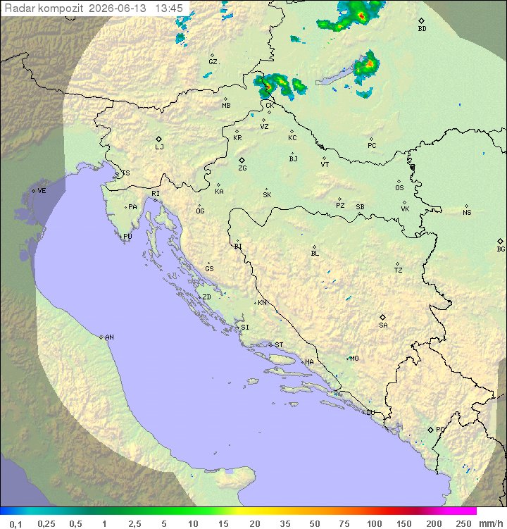 Padavine Hrvaška