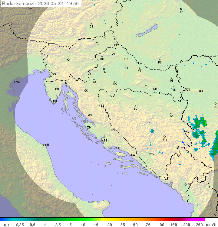 Padavine Hrvaška