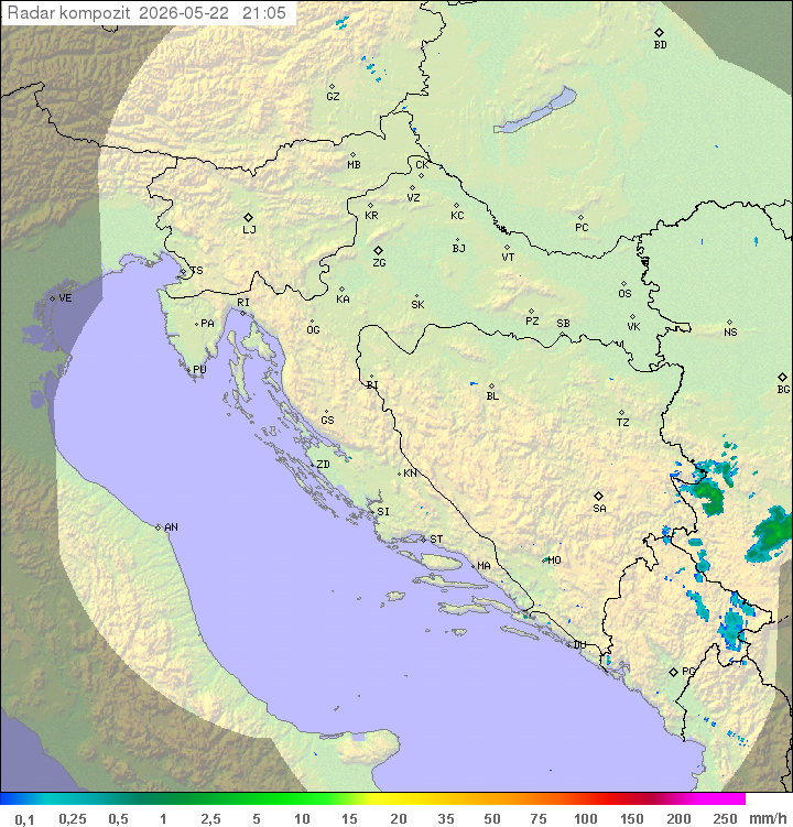 Padavine Hrvaška