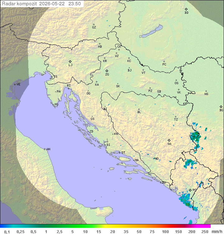 Padavine Hrvaška
