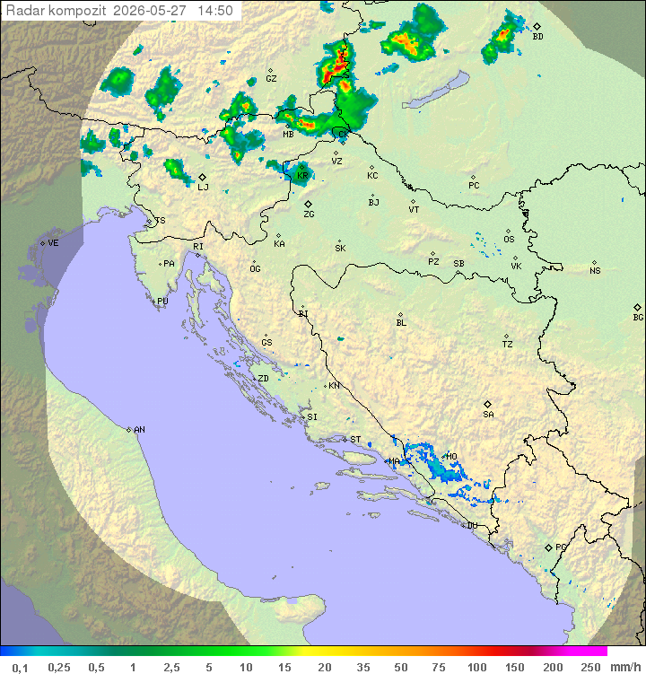 Padavine Hrvaška