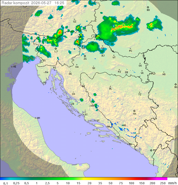 Padavine Hrvaška
