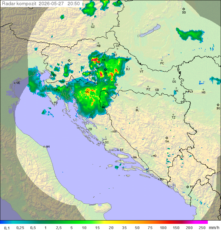 Padavine Hrvaška