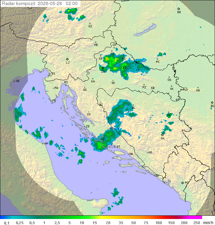 Padavine Hrvaška