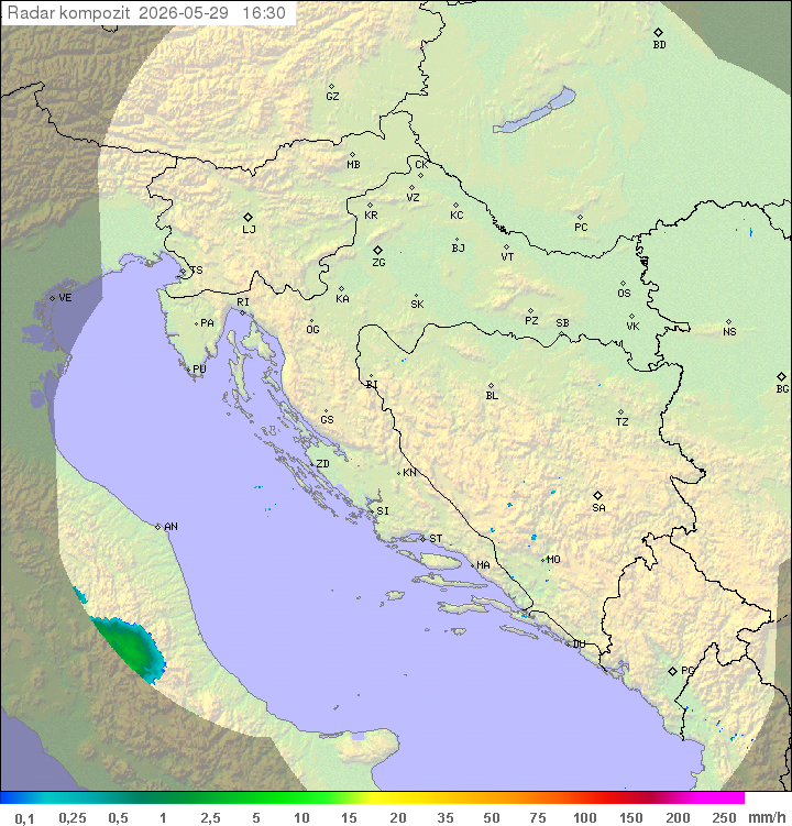 Padavine Hrvaška