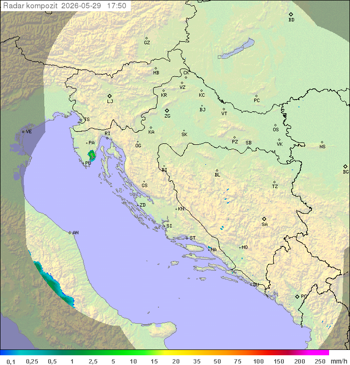 Padavine Hrvaška