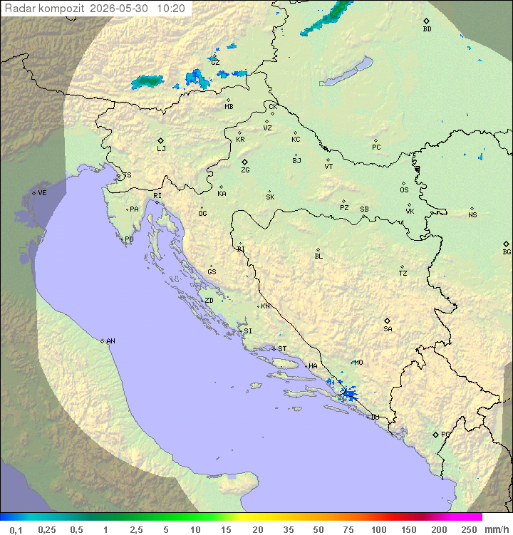Padavine Hrvaška