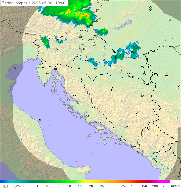Padavine Hrvaška