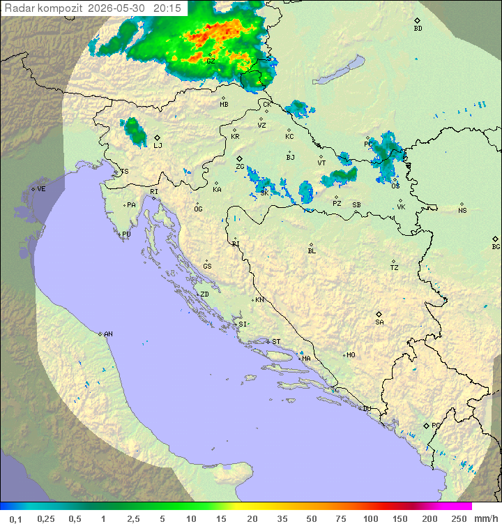 Padavine Hrvaška
