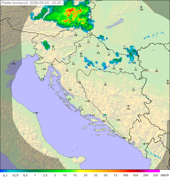 Padavine Hrvaška