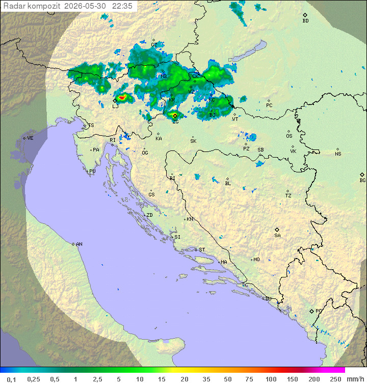 Padavine Hrvaška
