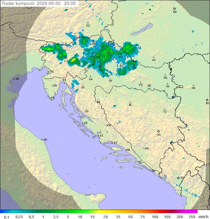 Padavine Hrvaška